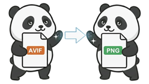AVIF to PNG