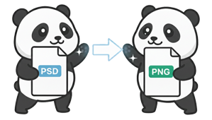 PSD to PNG
